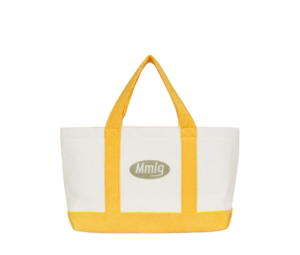 Buy Mmlg Terry Tote Bag Ivory Yellow at Sasom – Authentic and Ready to Ship