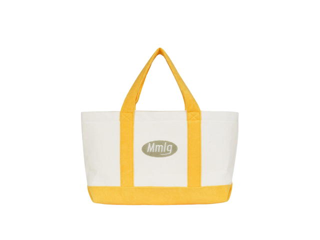 Mmlg Mmlg Terry Tote Bag Ivory Yellow - view 1