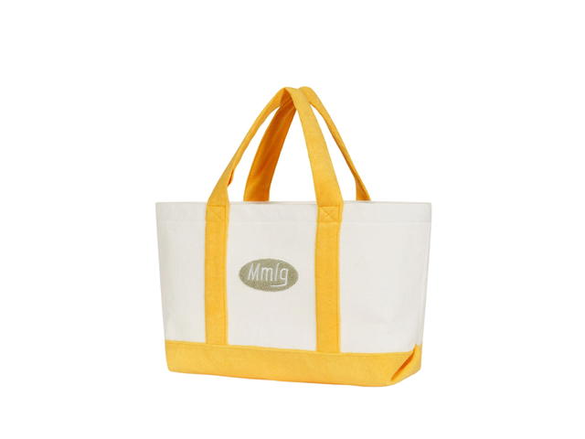 Mmlg Mmlg Terry Tote Bag Ivory Yellow - view 2