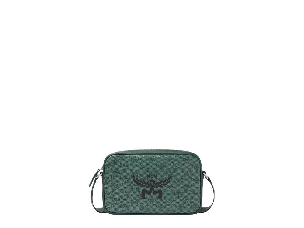 MCM MCM Himmel Lauretos Crossbody Green