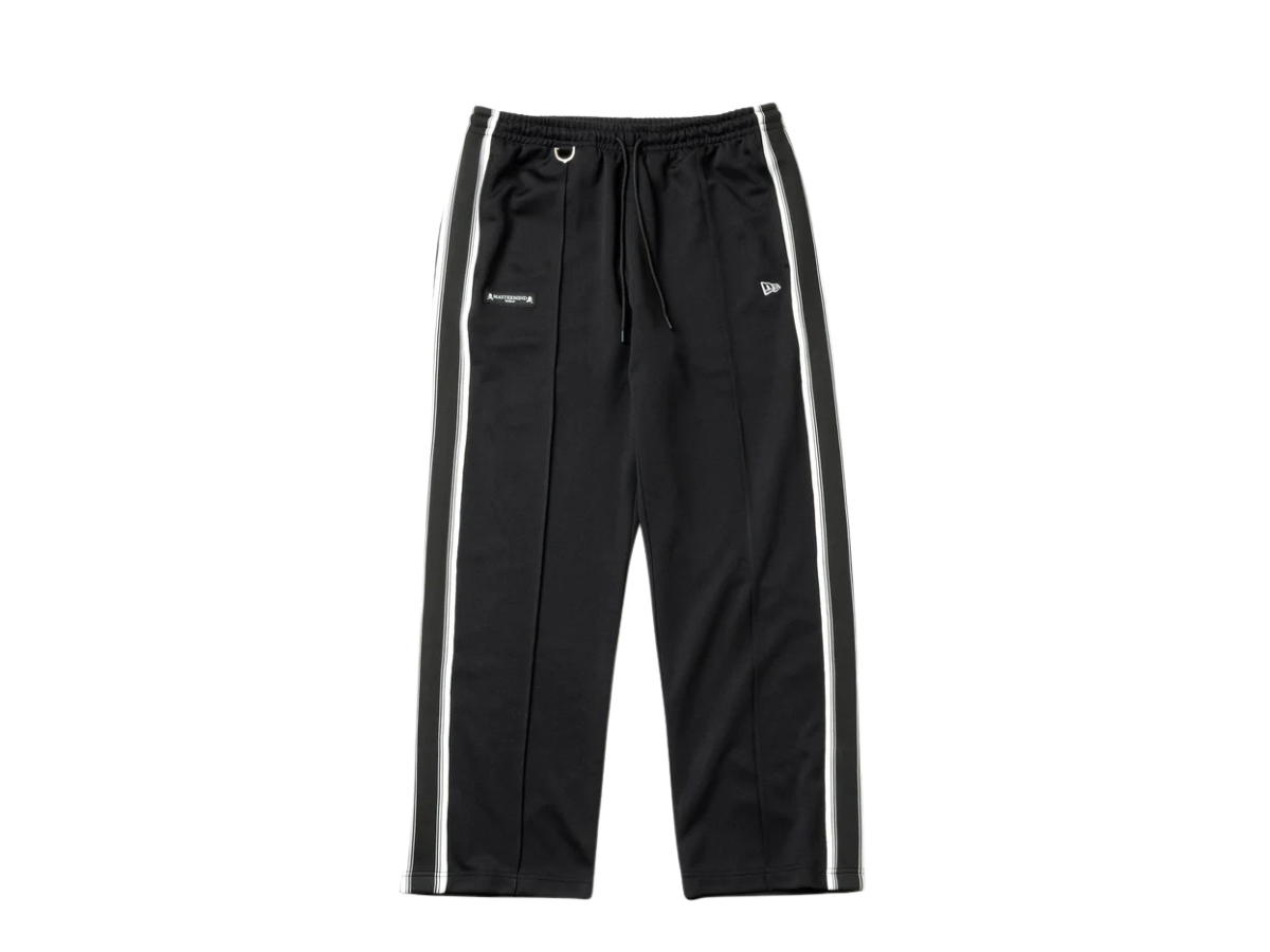 Mastermind Mastermind World Smooth Jersey Side Tape Track Pants Black