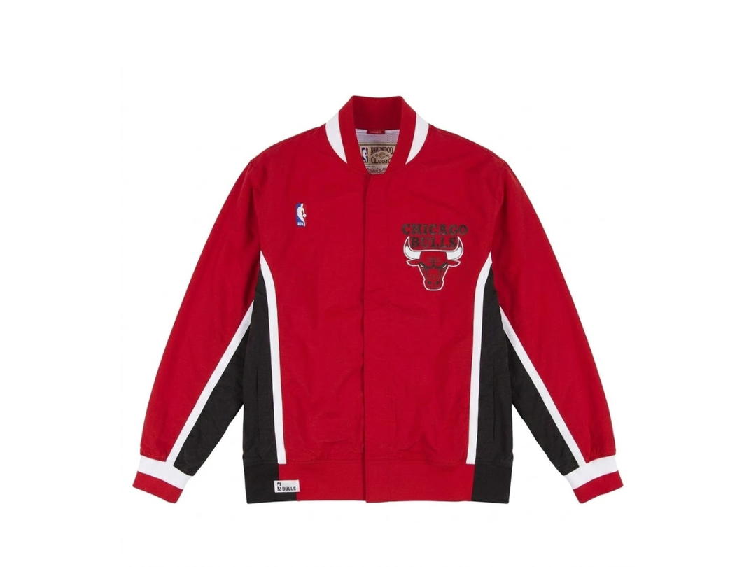 Mitchell & Ness Mitchell & Ness Authentic Warm Up Jacket Red