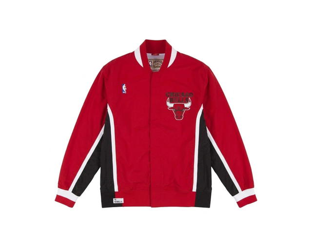 Mitchell & Ness Mitchell & Ness Authentic Warm Up Jacket Red - view 1