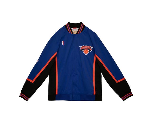 Mitchell & Ness Mitchell & Ness Nba Authentic Warm Up Jacket Navy - view 1