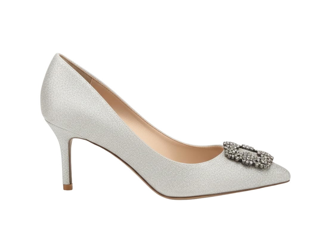 Manolo Blahnik Manolo Blahnik Hangisi Silver (W)