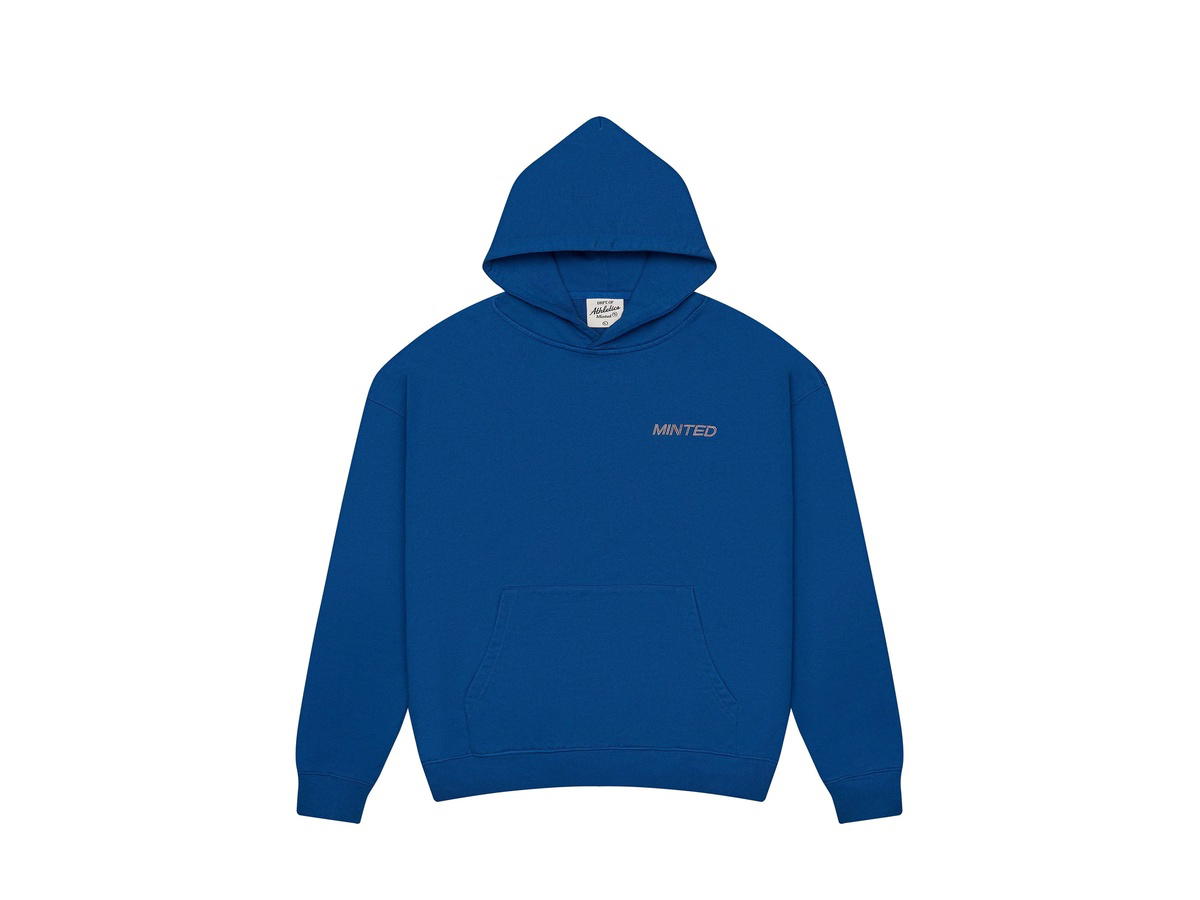 Minted New York Minted New York Core Hoodie Blue