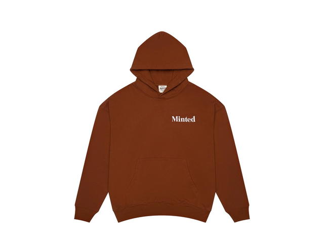 Minted New York Minted New York The Run Club Hoodie Brown - view 1