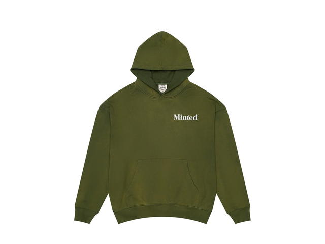 Minted New York Minted New York The Run Club Hoodie Green - view 1