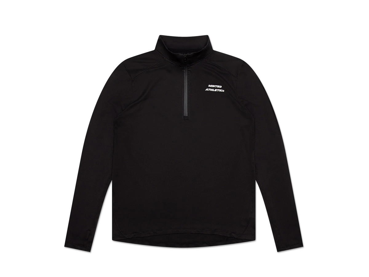 Minted New York Minted New York Performance 1/4 Zip Black