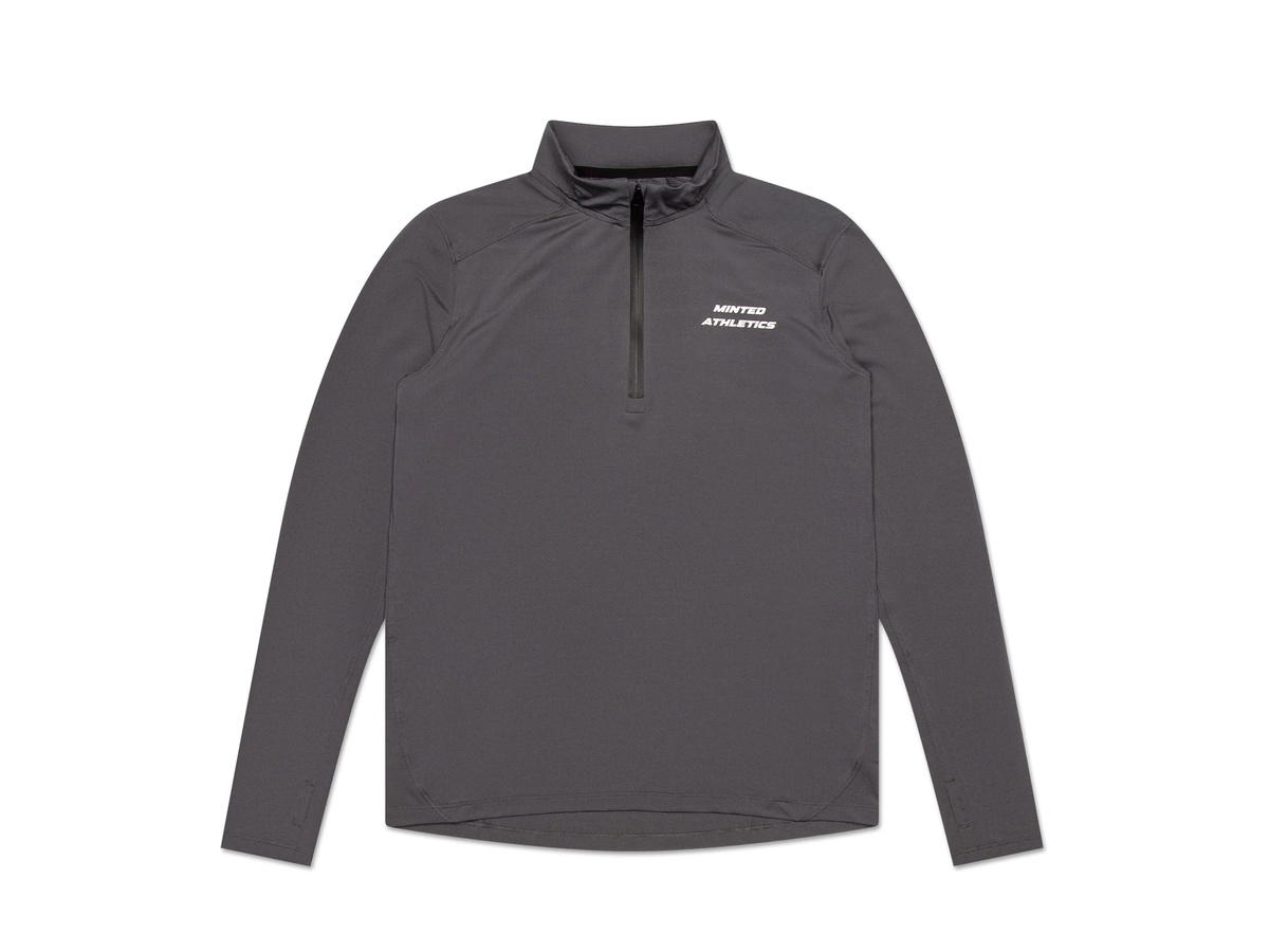 Minted New York Minted New York Performance 1/4 Zip Grey