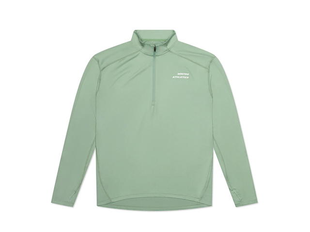 Minted New York Minted New York Sea Foam Performance 1/4 Zip Green - view 1