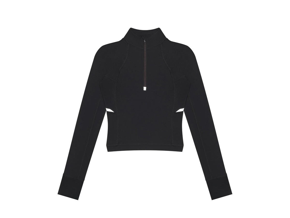 Minted New York Minted New York Women's Stealth Quarter Zip Black