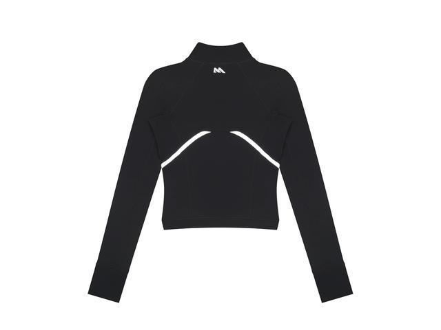 Minted New York Minted New York Women's Stealth Quarter Zip Black - view 2