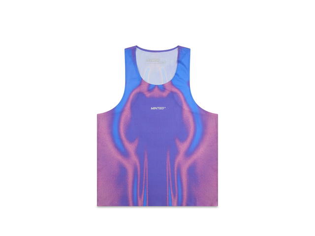 Minted New York Minted New York CirrusMesh Singlet Mach Blue - view 1