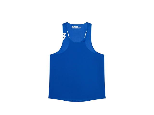Minted New York Minted New York CirrusMesh Singlet "Minted" Blue - view 1