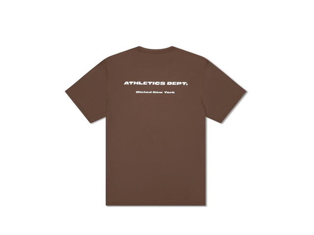 Minted New York Minted New York Athletics Dept Performance Tee Brown - view 2
