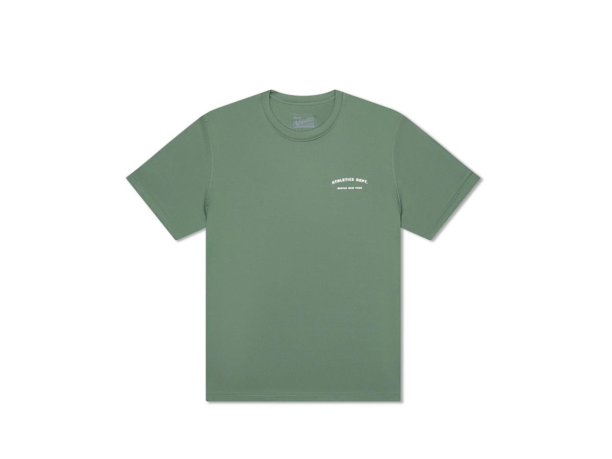 Minted New York Minted New York Athletics Dept Performance Tee Green