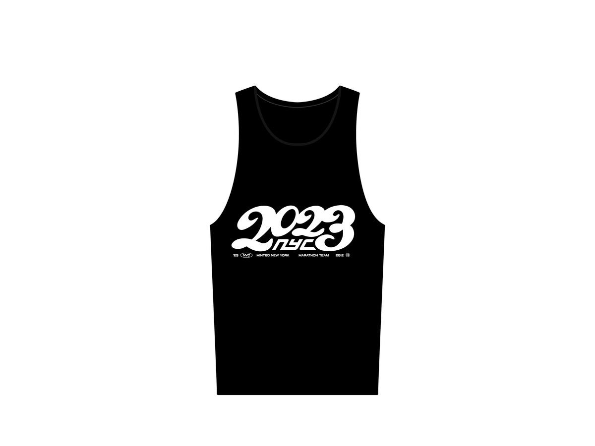 Minted New York Minted New York 2023 NYC Marathon Tank Top Black