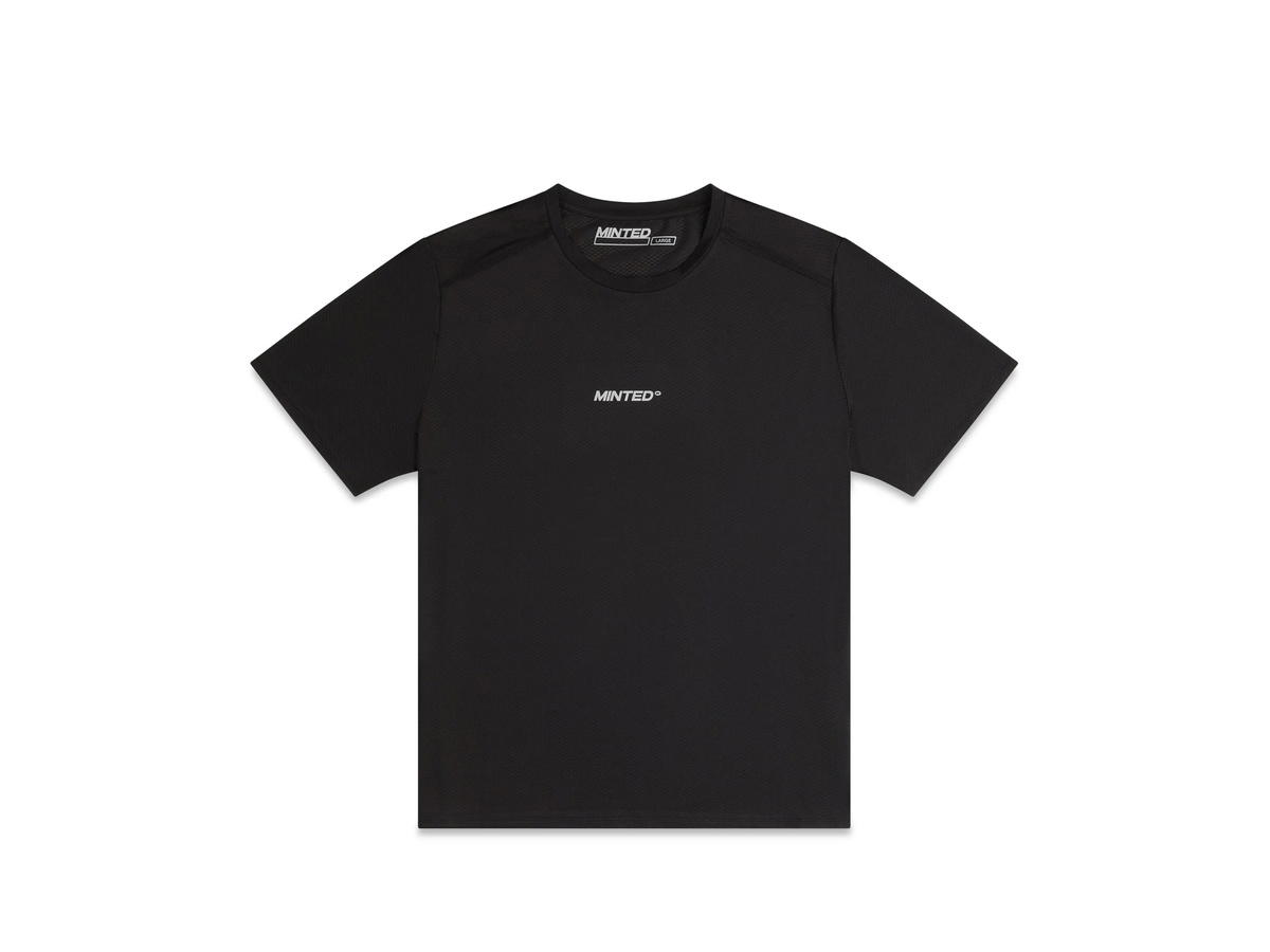 Minted New York Minted New York CirrusMesh Performance Tee Core Black