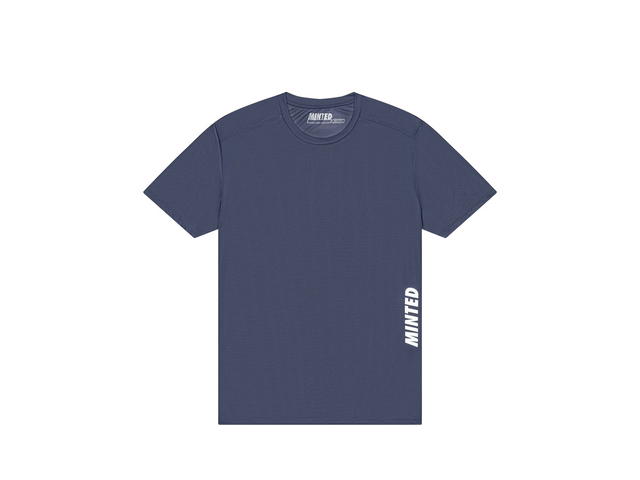 Minted New York Minted New York CirrusMesh Performance Tee Indigo - view 1