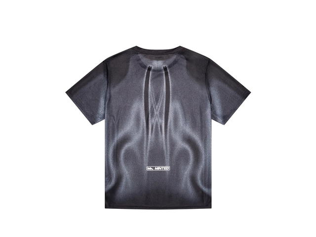 Minted New York Minted New York CirrusMesh Performance Tee Mach Grayscale - view 2