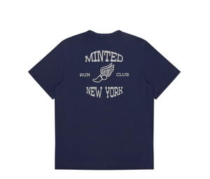 Buy Minted New York Performance Tee OG Run Club Navy at Sasom – Authentic and Ready to Ship