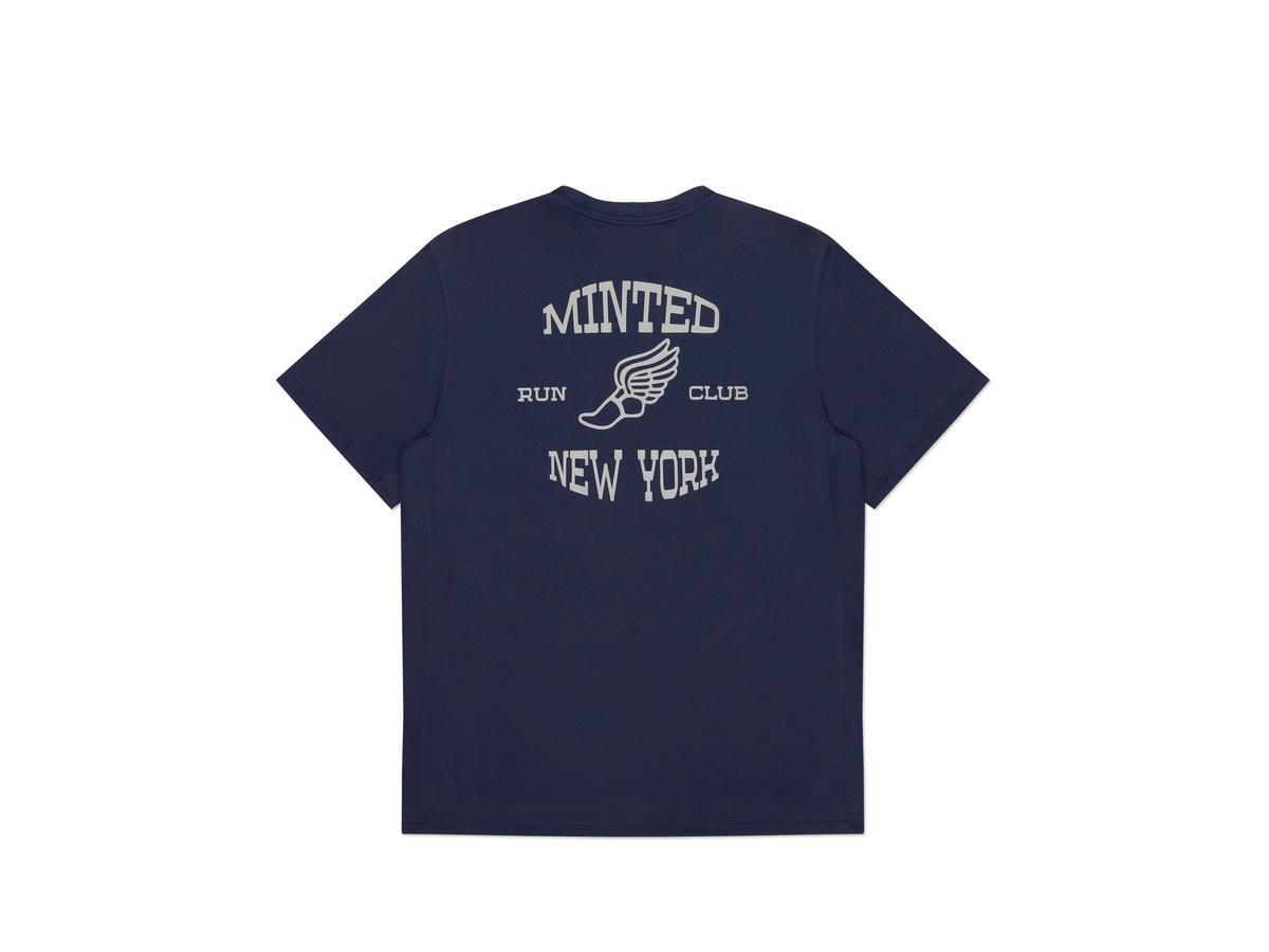 Minted New York Minted New York Performance Tee OG Run Club Navy