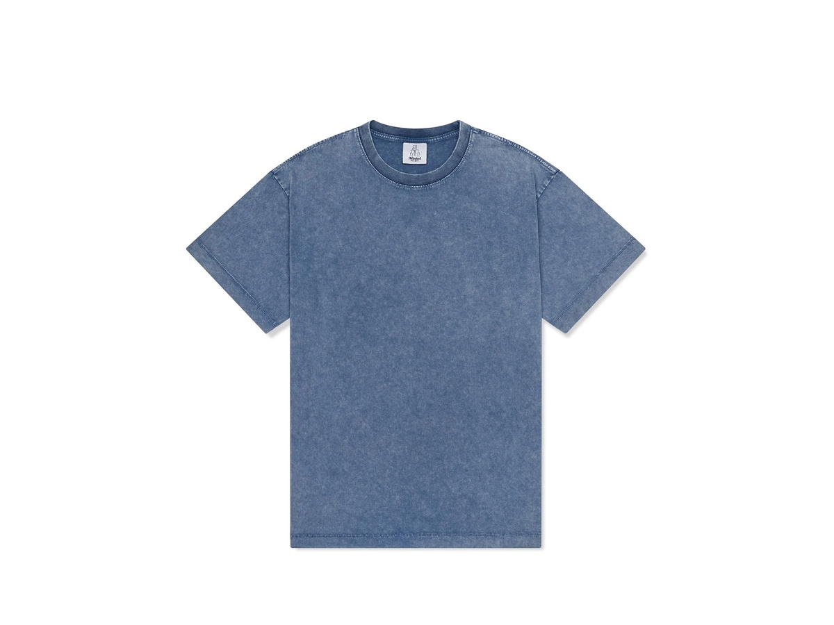 Minted New York Minted New York Vintage Wash Basics Tee Indigo