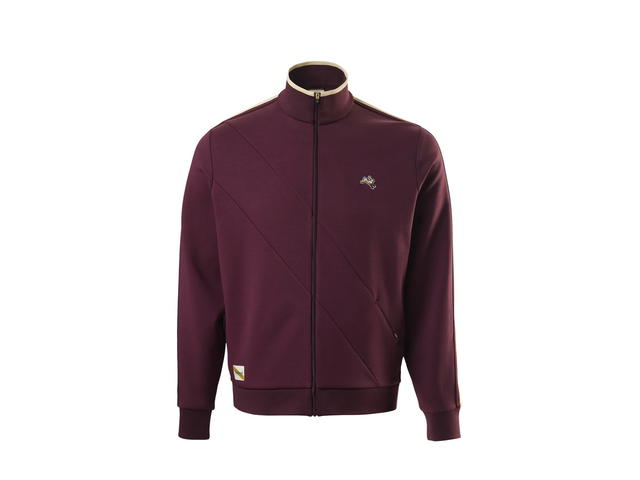 Tracksmith Tracksmith Federation Track Jacket Wine - view 1