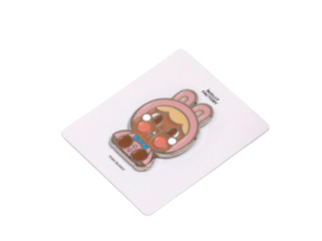 Molly Factory Molly Factory Bunny Full Body Sad Zoo Day Pin