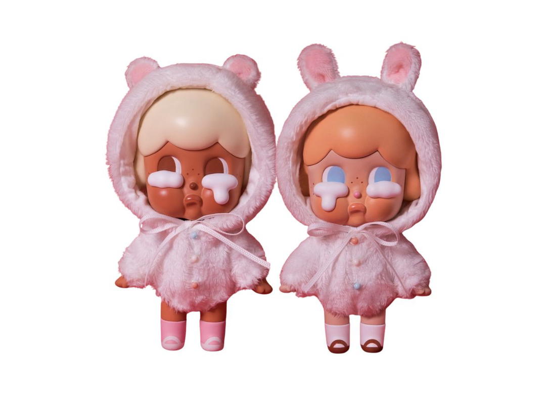 Molly Factory Molly Factory Crybunny And Cryteddy Love Set 2022 (White Winter Collection)