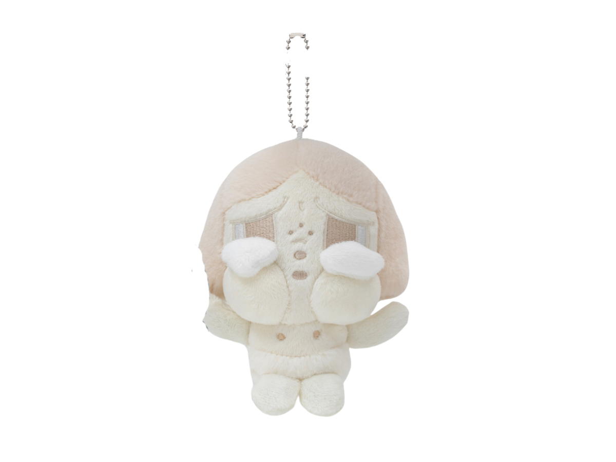 Molly Factory Molly Factory My Lil' Fluffy Tears Keychain White Edition