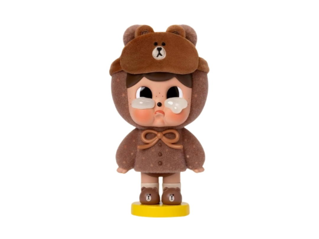 Molly Factory Molly Factory Crybuddy & Line Friends Pajama Party Brown Toy