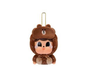 Buy Molly Factory Crybuddy & Line Friends Brown Keychain at Sasom – Authentic and Ready to Ship