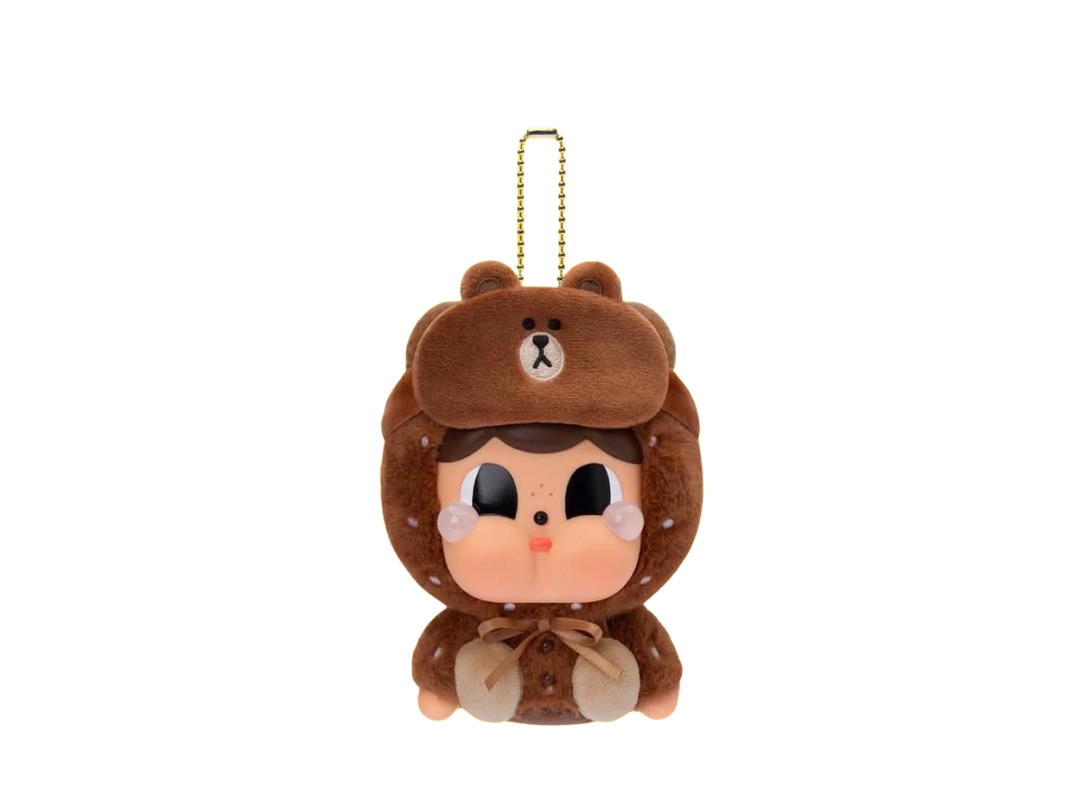 Molly Factory Molly Factory Crybuddy & Line Friends Brown Keychain