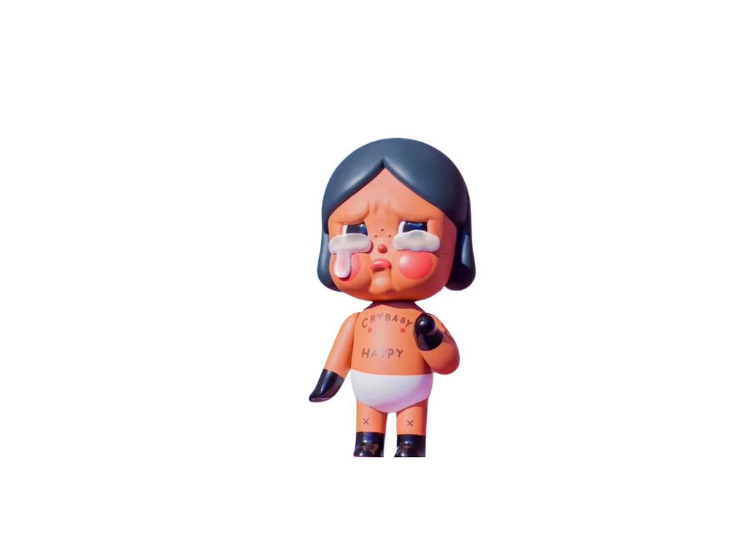 Molly Factory Molly’s Factory X Finding Unicorn Mini Naked Crybaby 01 Brown