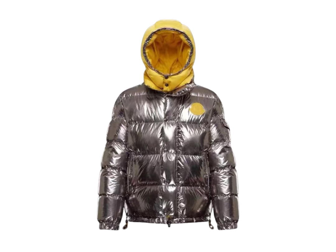 Moncler Moncler Jacket Metal  Silver