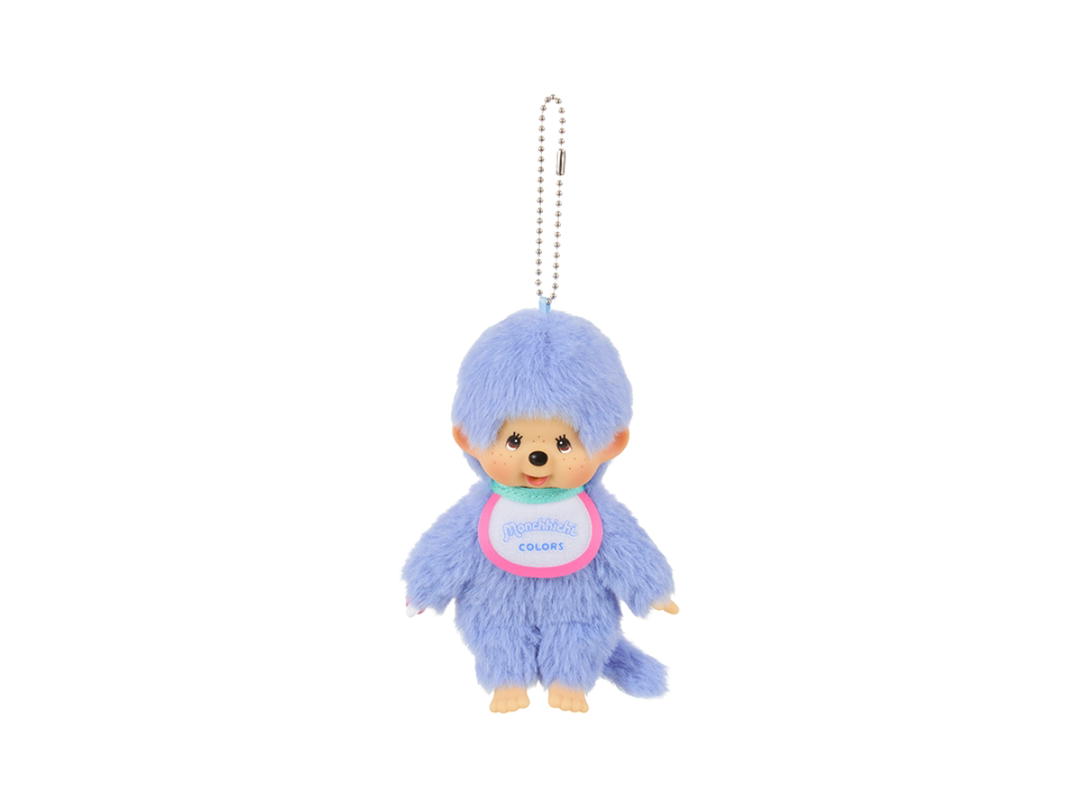 Monchhichi Monchhich Colors Keychain Size SS Blue