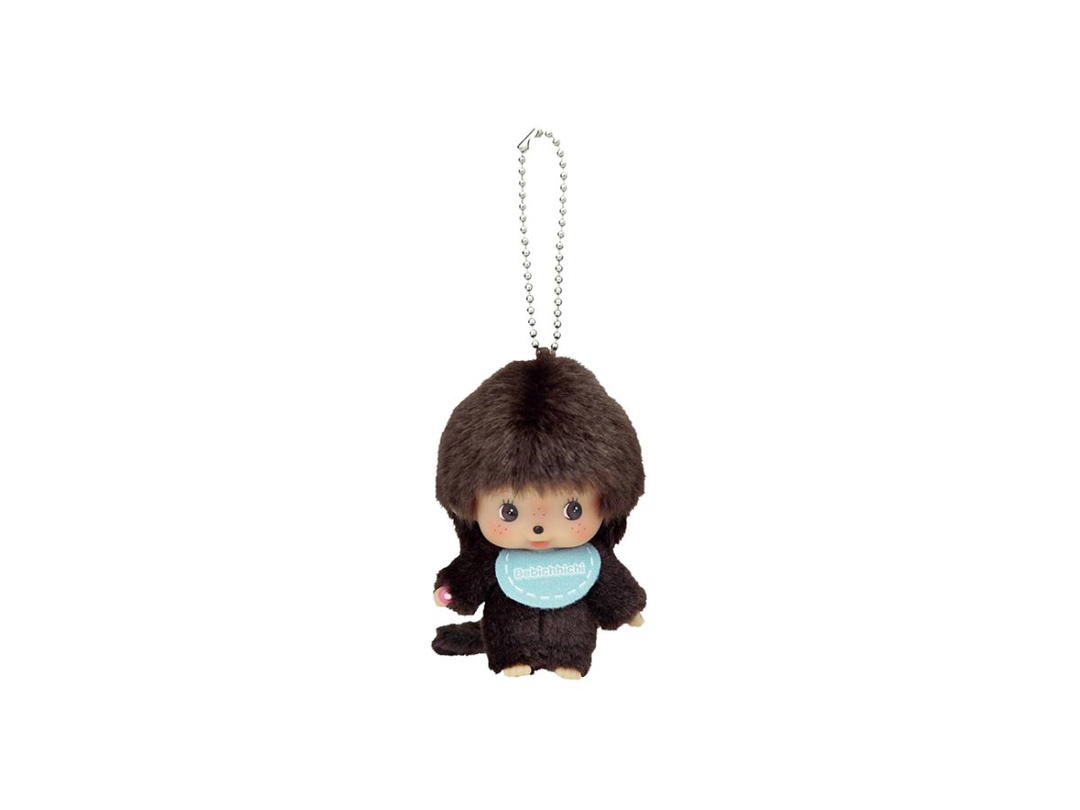 Monchhichi Monchhichi Bebichhichi Big Face Keychain Boy Size SS