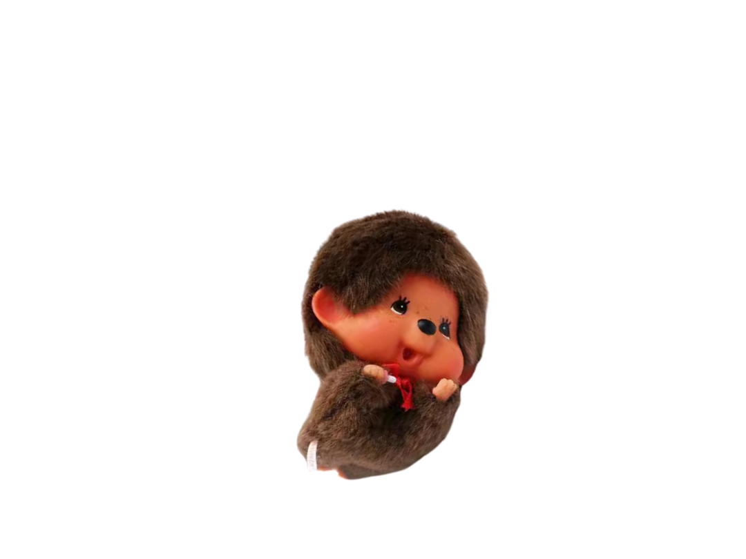 Monchhichi Monchhichi Big Head Cute Fun Plush Doll Boy