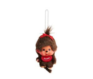 Buy Monchhichi Big Head SS Keychain Girl at Sasom – Authentic and Ready to Ship
