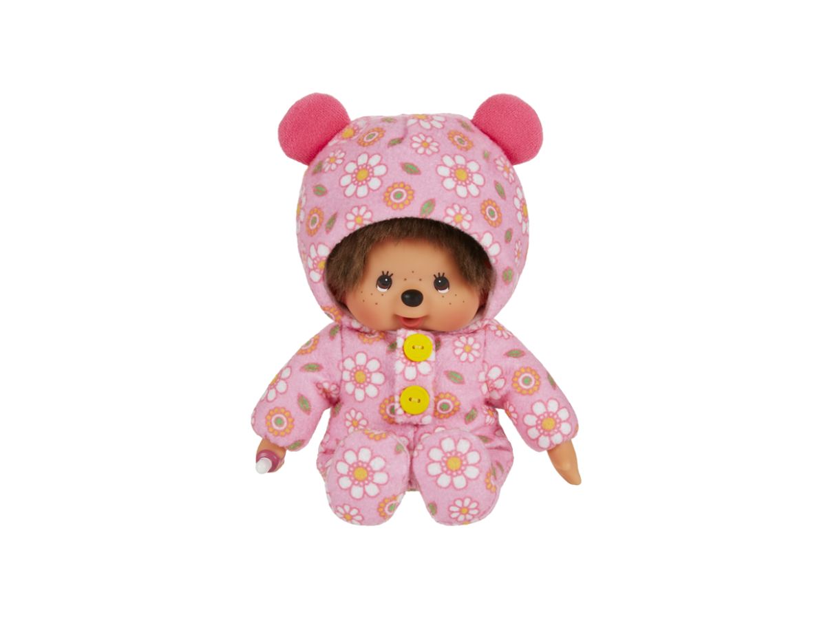 Monchhichi Monchhichi-Chan Printed Rompers Pink Size S