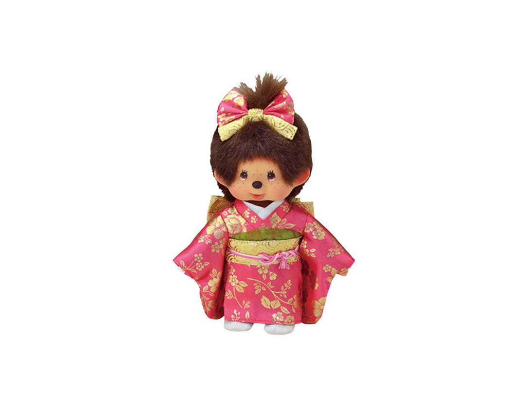 Monchhichi Monchhichi Furisode Kimono Girl Size S