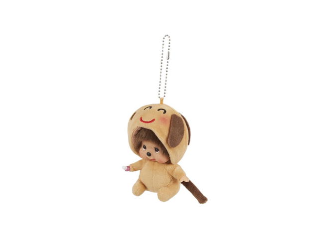 Monchhichi Monchhichi Irutoya Dog Big Face Keychain Size SS - view 2