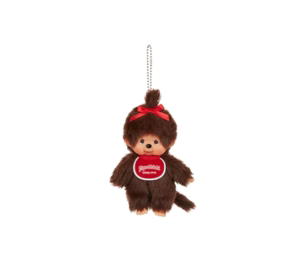 Buy Monchhichi Keychain Brown Girl at Sasom – Authentic and Ready to Ship