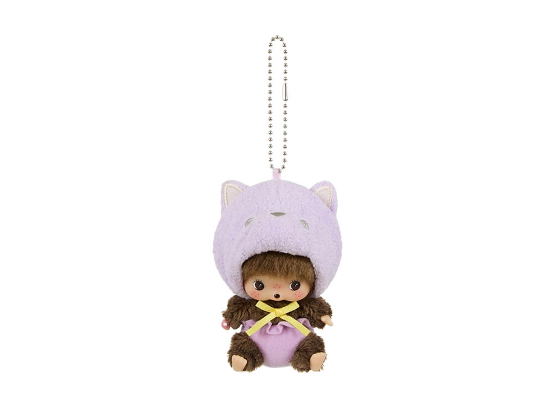Monchhichi Monchhichi Keychain Cat Animal Babychic SS Big Face