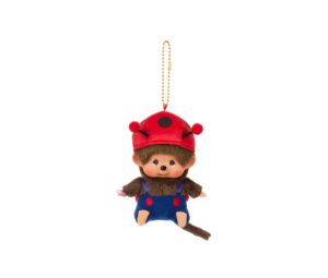 Buy Monchhichi Ladybug Big Face Keychain Size SS at Sasom – Authentic and Ready to Ship