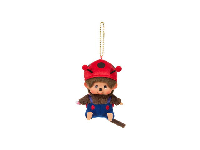 Monchhichi Monchhichi Ladybug Big Face Keychain Size SS - view 1