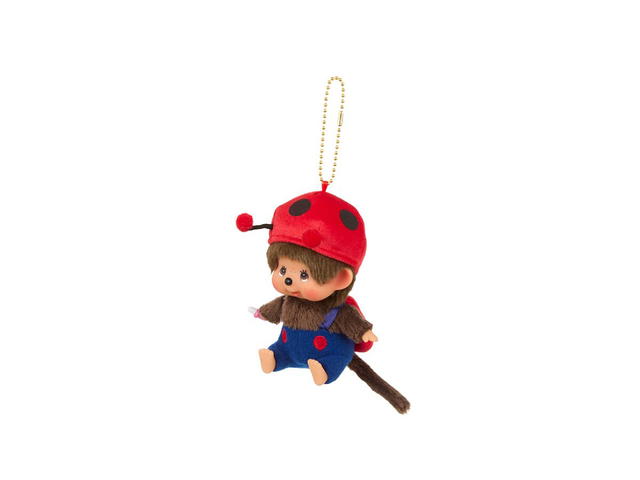 Monchhichi Monchhichi Ladybug Big Face Keychain Size SS - view 2