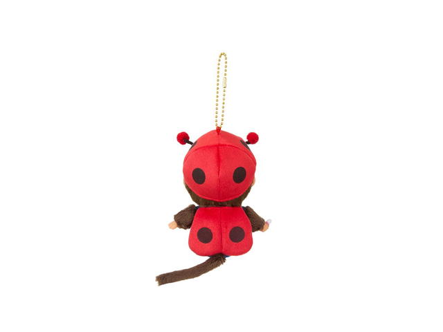 Monchhichi Monchhichi Ladybug Big Face Keychain Size SS - view 3